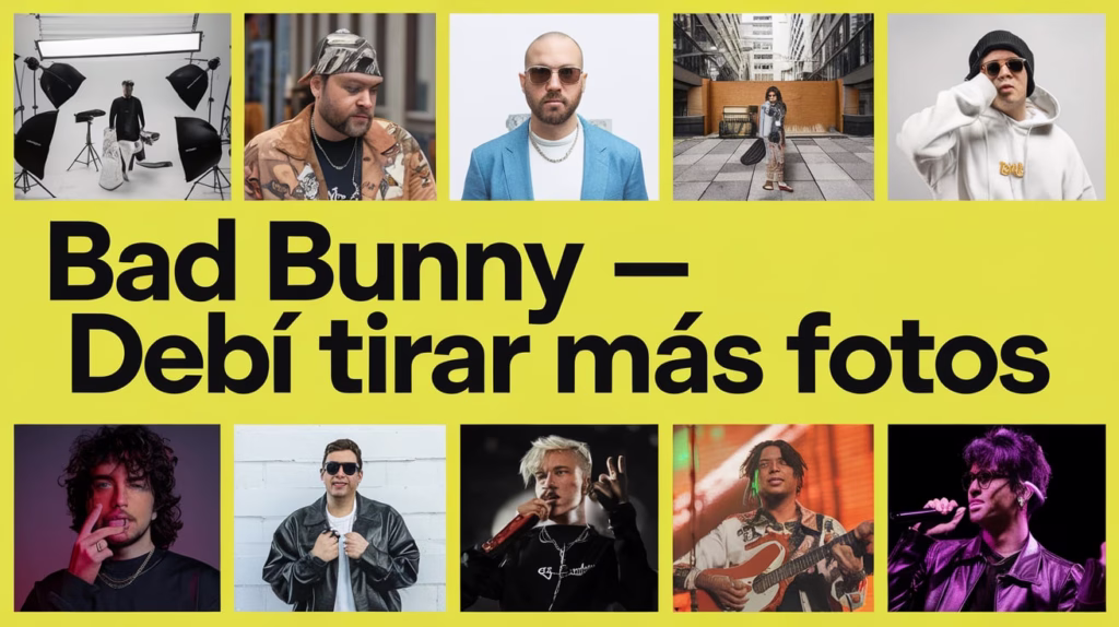 Best Albums of 2025 So Far: Gaga, Bad Bunny & Twigs Unleash Hits 3 “Bad Bunny performing with Debí Tirar Más Fotos album art”