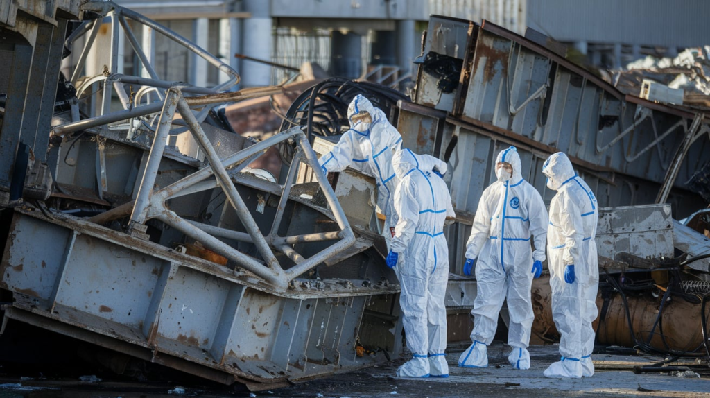 IAEA inspection team evaluates damage post-airstrike