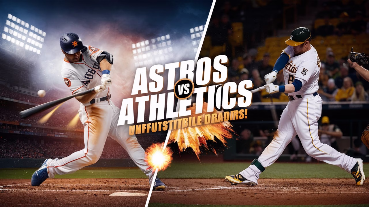 Astros vs. Athletics Delivers Unforgettable Drama