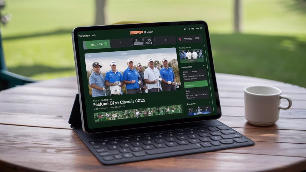 “How to watch John Deere Classic 2025 live – ESPN+ golf stream setup”
