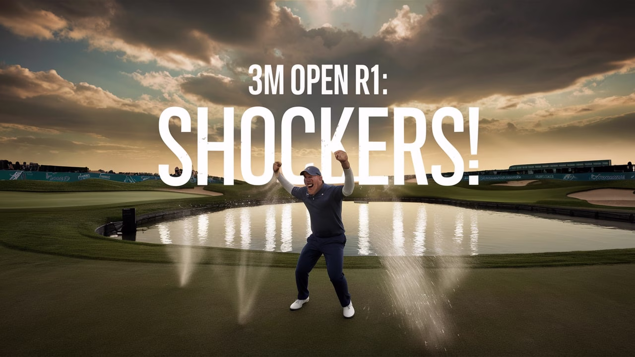 PGA Tour 3M Open Round 1: Unpacking the Day's Unforgettable Drama at TPC Twin Cities