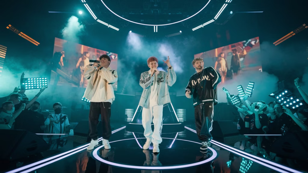 Video Game Music Concerts Are Redefining Live Entertainment — Watch How 3 Post-Malone-DJ-Alesso-and-Dino-perform-at-Esports-World-Cup-gaming-music-concert-2025.webp
