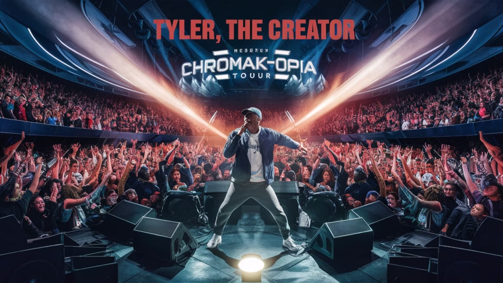 Tyler, The Creator performs Chromakopia live at Madison Square Garden in New York City